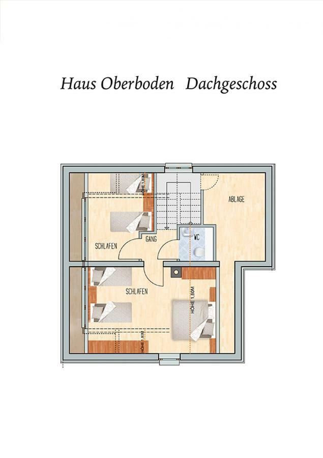 Ferienhaus Oberboden Villa Schröcken Екстериор снимка