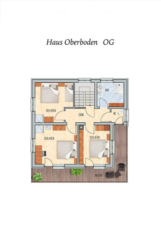 Ferienhaus Oberboden Villa Schröcken Екстериор снимка